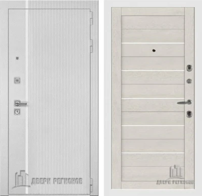 Дверь ПРЕЗИДЕНТ ЛАЙН БЕЛЫЙ МАТОВЫЙ